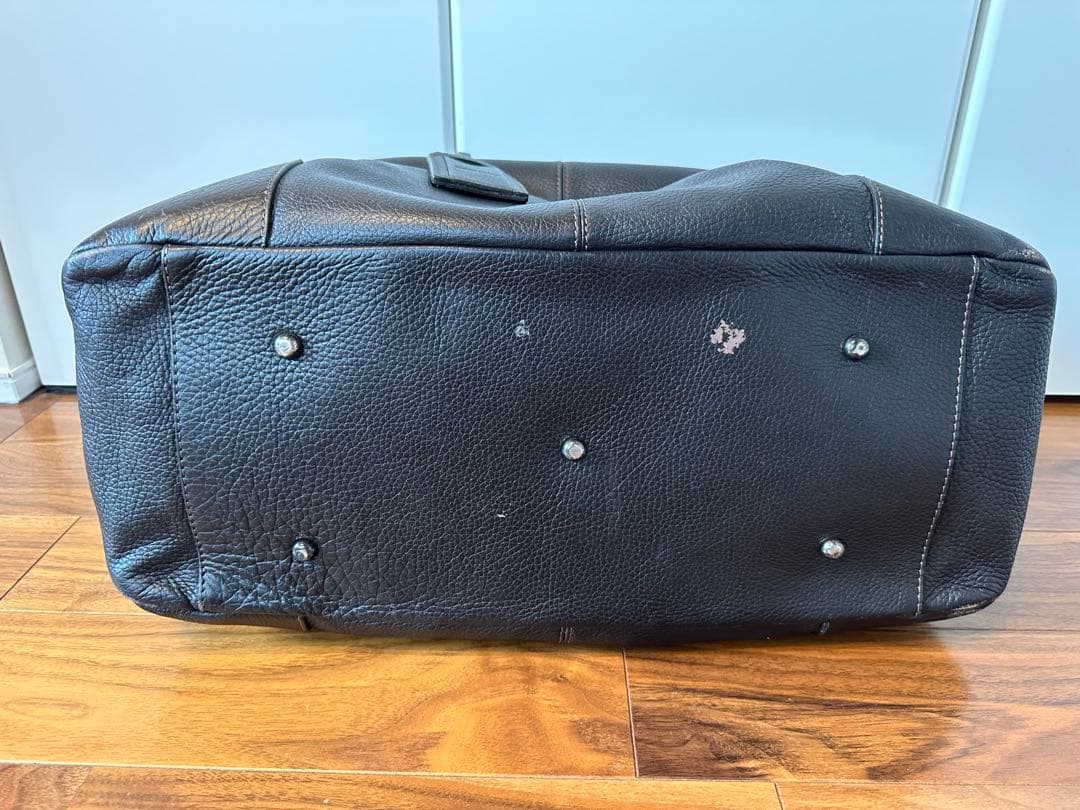 値下げ) GIORGIO ARMANI レザー ボストンバッグ
