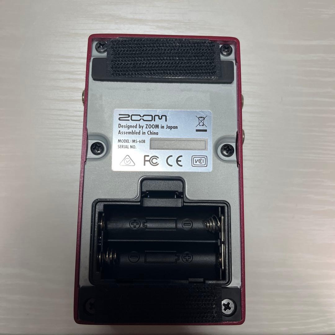 ZOOM マルチストンプ　MS-60B ベースエフェクター