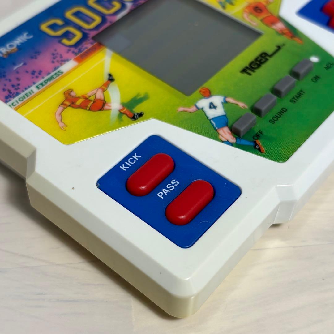 SEGA ゲームビジョン サッカー LCDゲーム 動作品