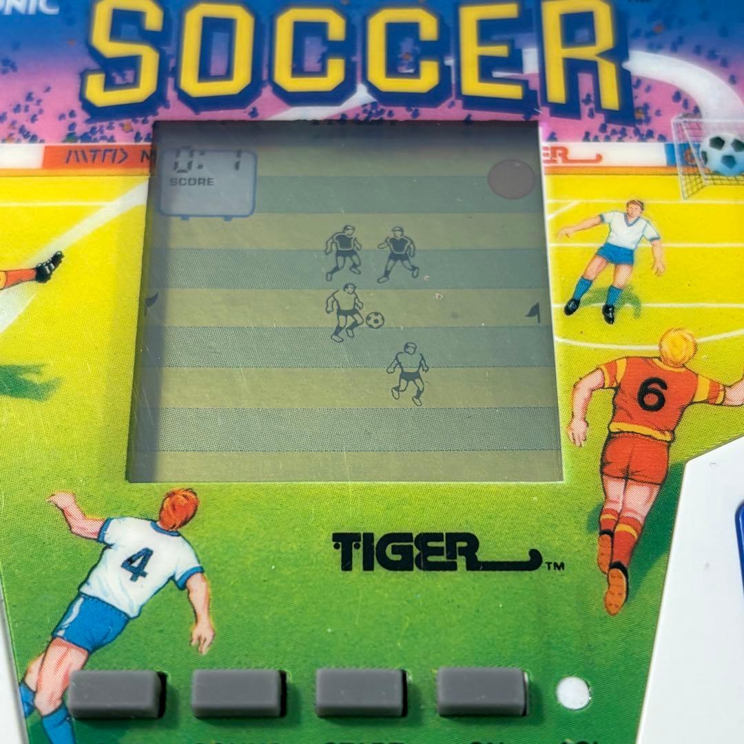 SEGA ゲームビジョン サッカー LCDゲーム 動作品