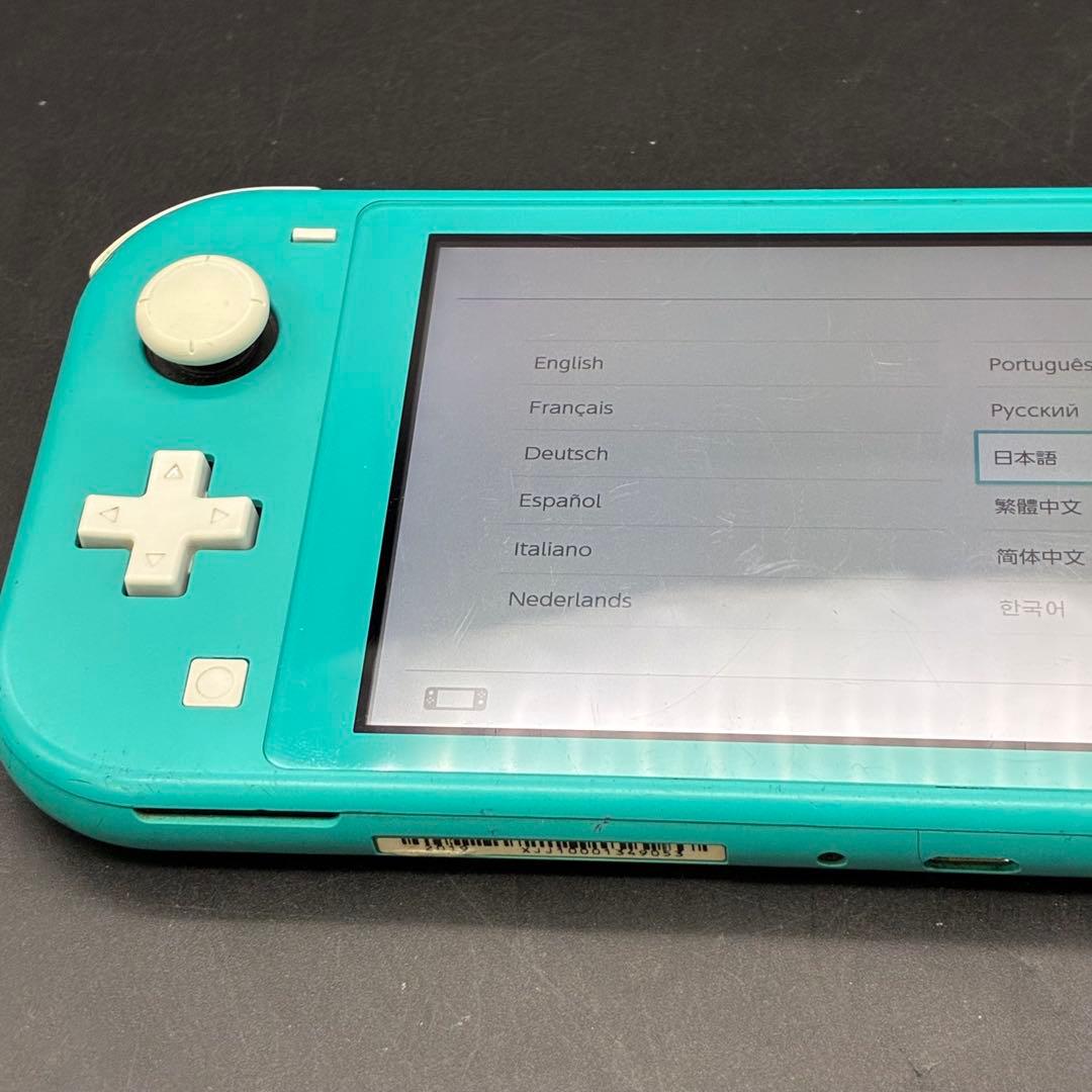 【起動OK】Nintendo Switch Lite ターコイズ　ジャンク