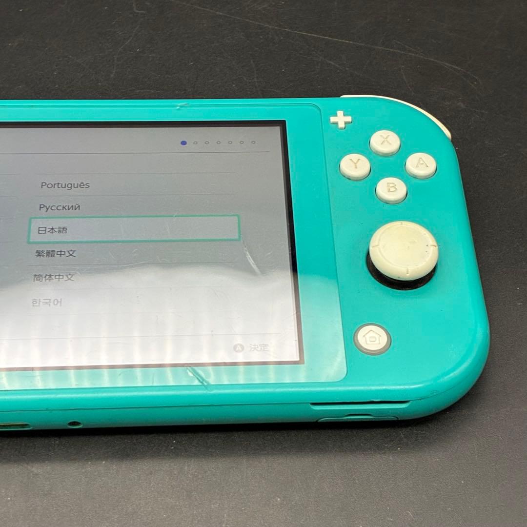 【起動OK】Nintendo Switch Lite ターコイズ　ジャンク