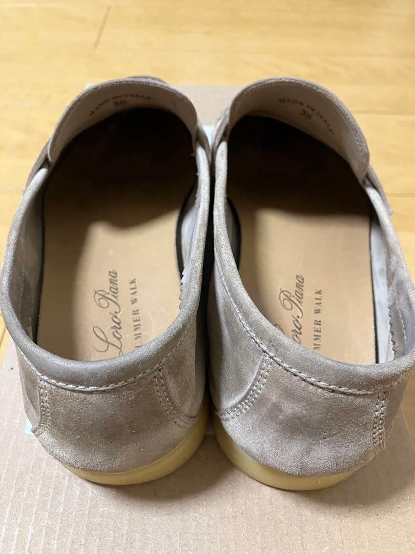 Loro Piana ロロ・ピアーナ サマー・チャーム・ウォーク・モカシン