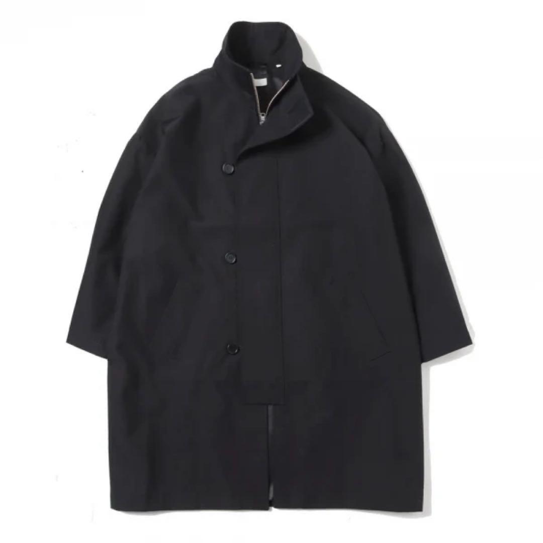 【美品】mfpen／JOHNSTON COAT（BLACK）