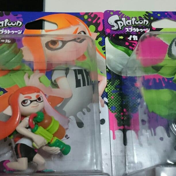 Wii U スプラトゥーン アミーボ 3体セット amiibo