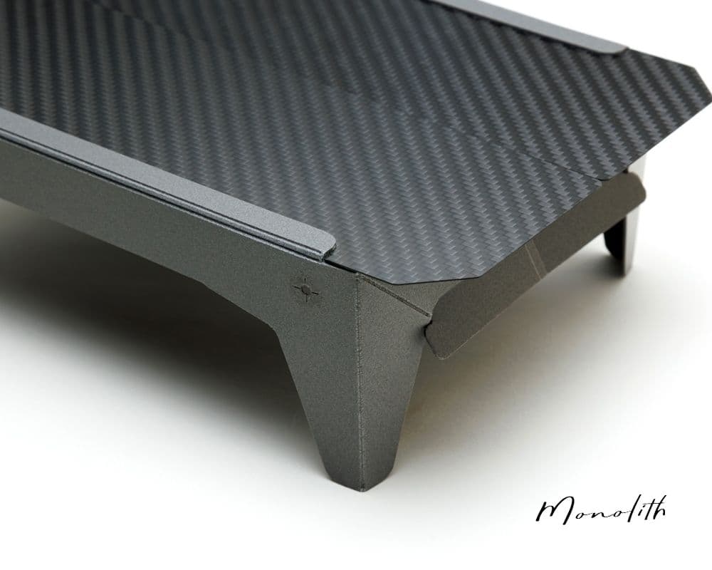 テーブル・チェア・ハンモック Monolith carbon top tabel 50g