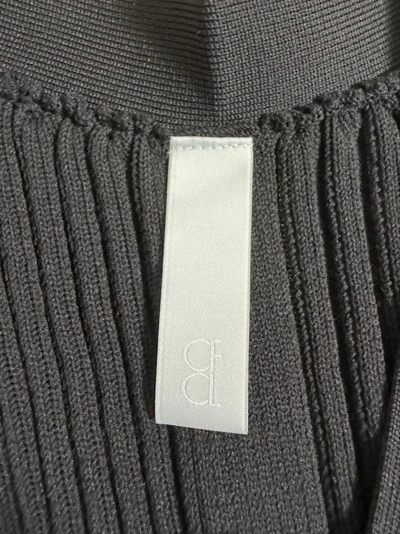 CFCL POTTERY CARDIGAN カーディガン黒　サイズ1