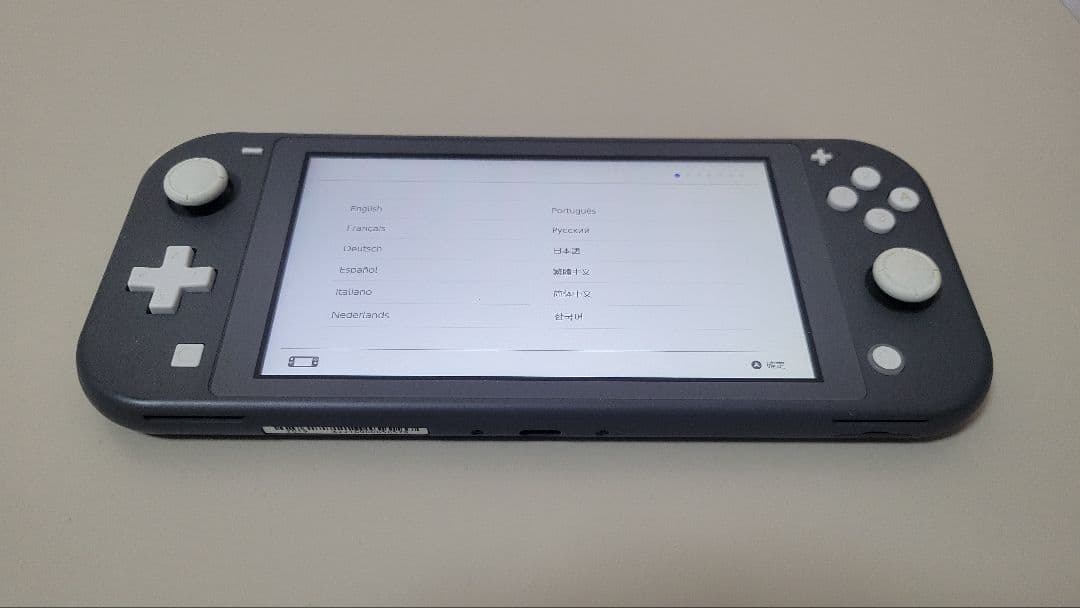 【初期化済み】Nintendo Switch Lite グレー 充電器付き