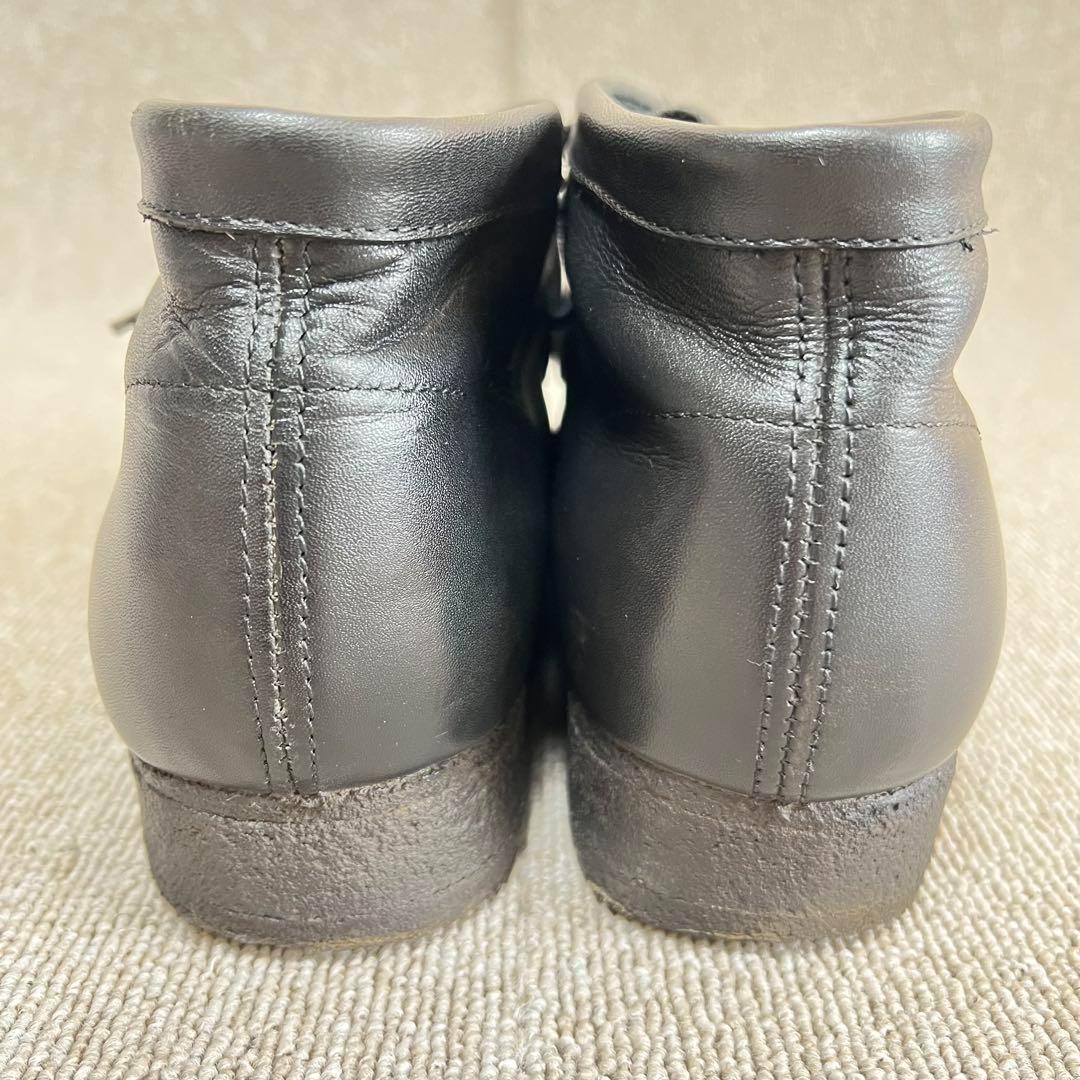クラークス Clarks ワラビー ブラック レザー UK8