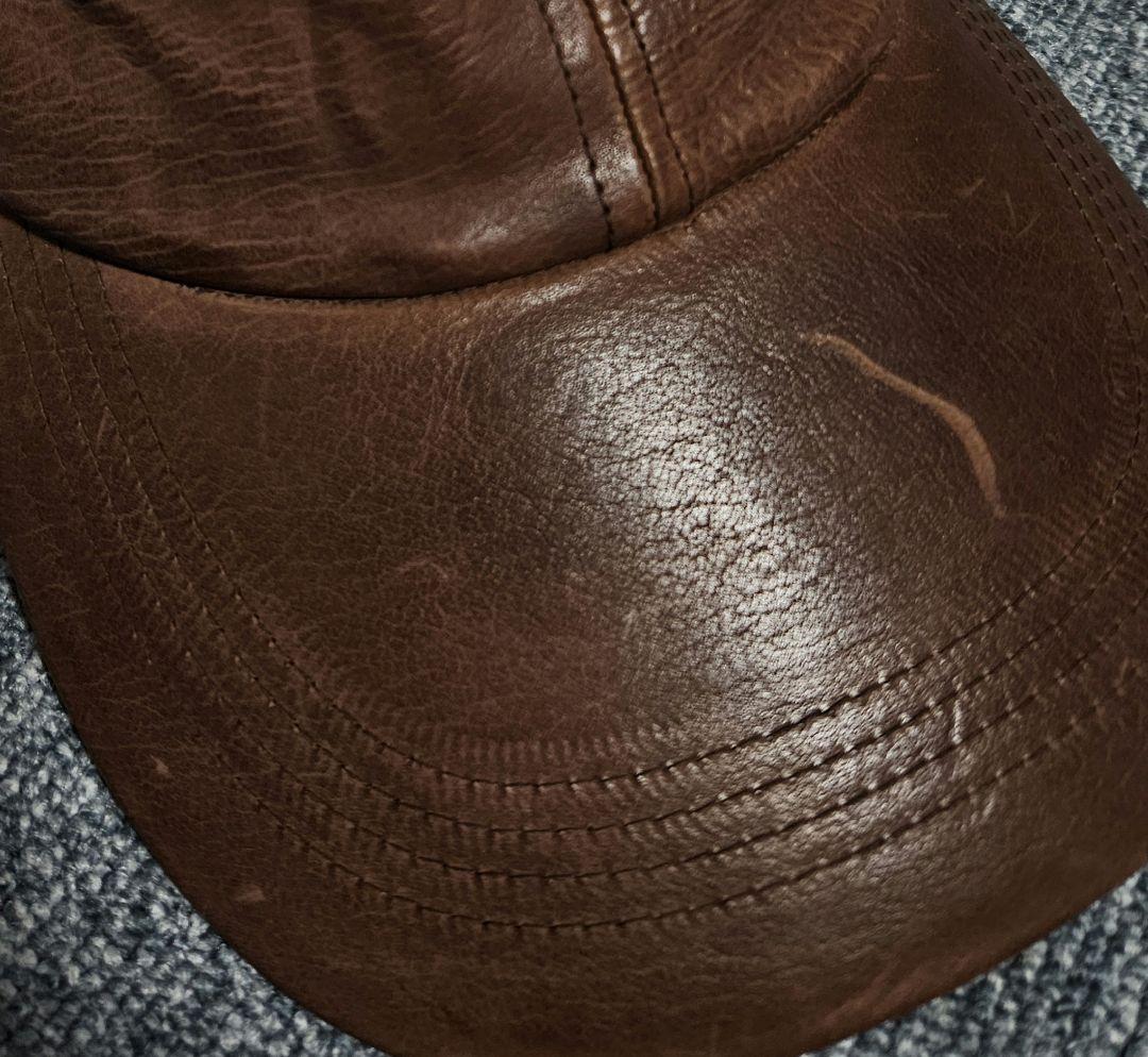 sublation レザーキャップ(brown)
