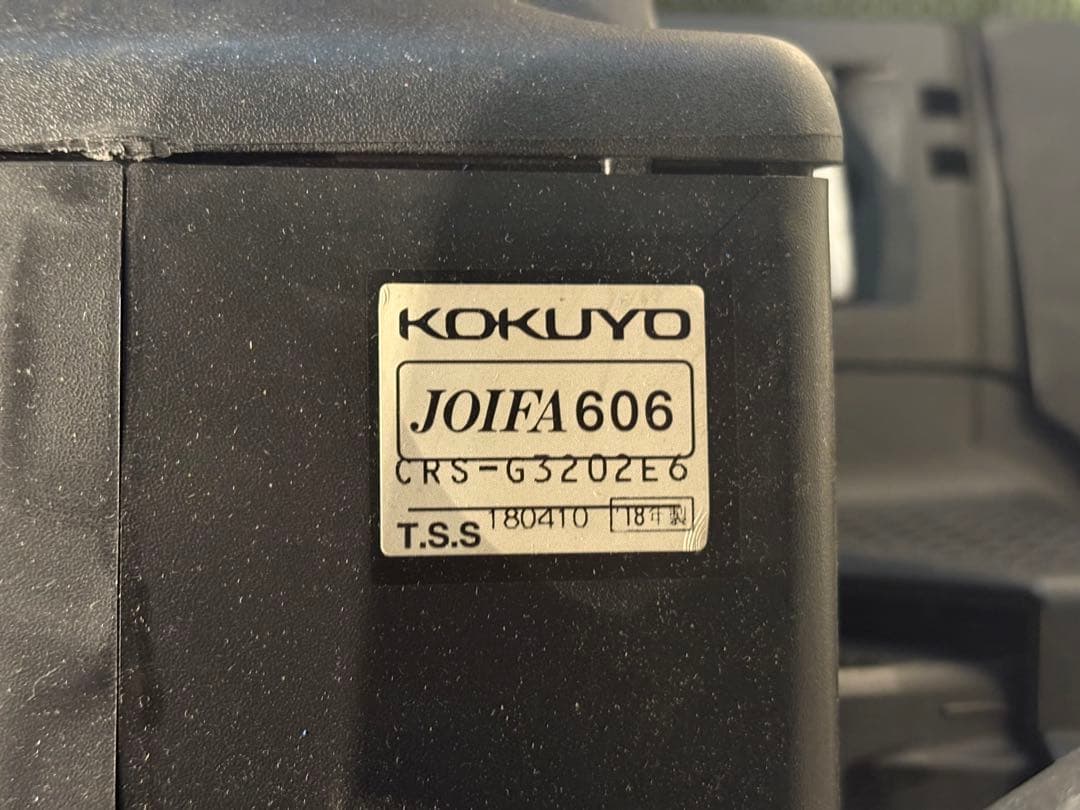 ④KOKUYO コクヨ　デスクチェア　オフィスチェア　イングチェア　H