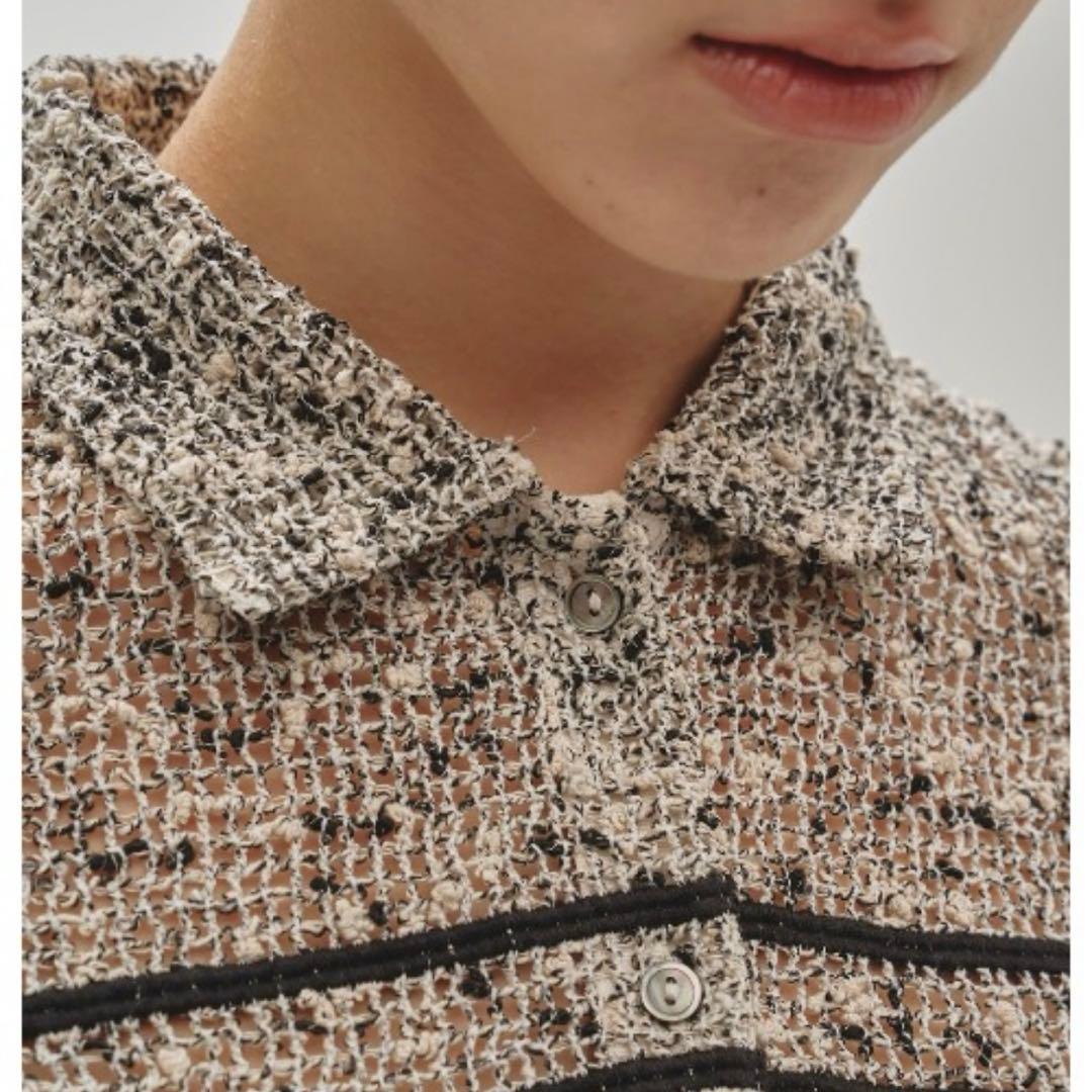 トップス TODAYFUL Embroidery Mesh Shirts