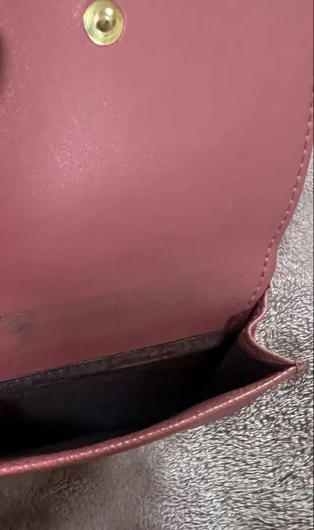 ChristianDiorディオールコンパクトウォレット グレインドカーフスキン