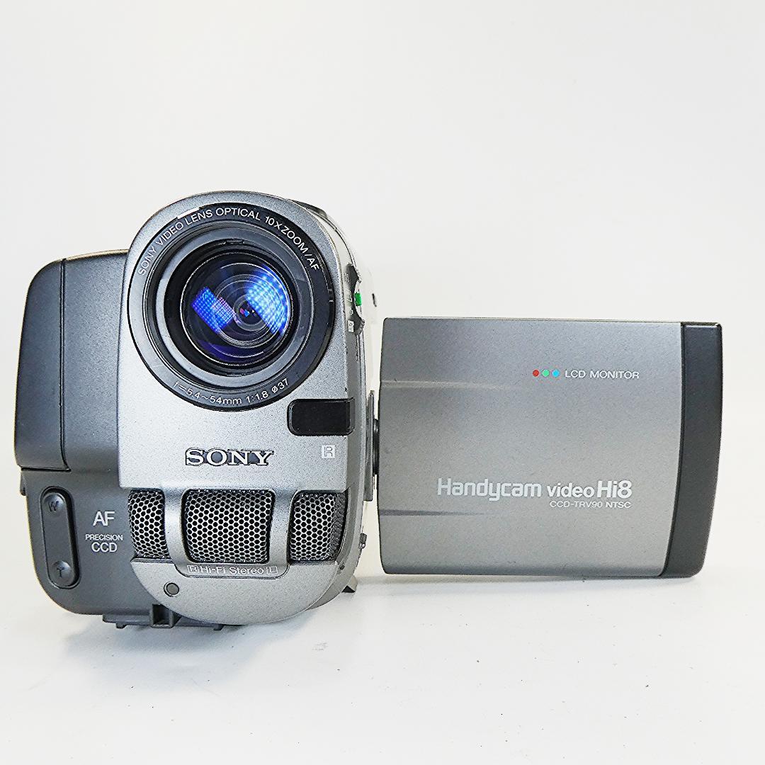 ソニーCCD-TRV90 動作良好VideoHi8ビデオカメラ DVD化に最適