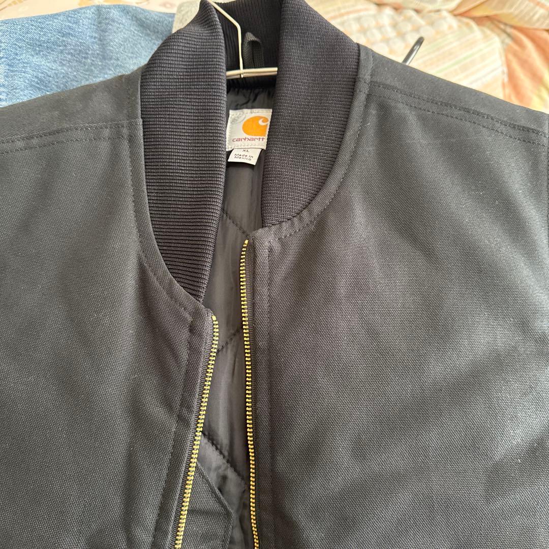 Carhartt made in Mexico ブラック タックベスト XL