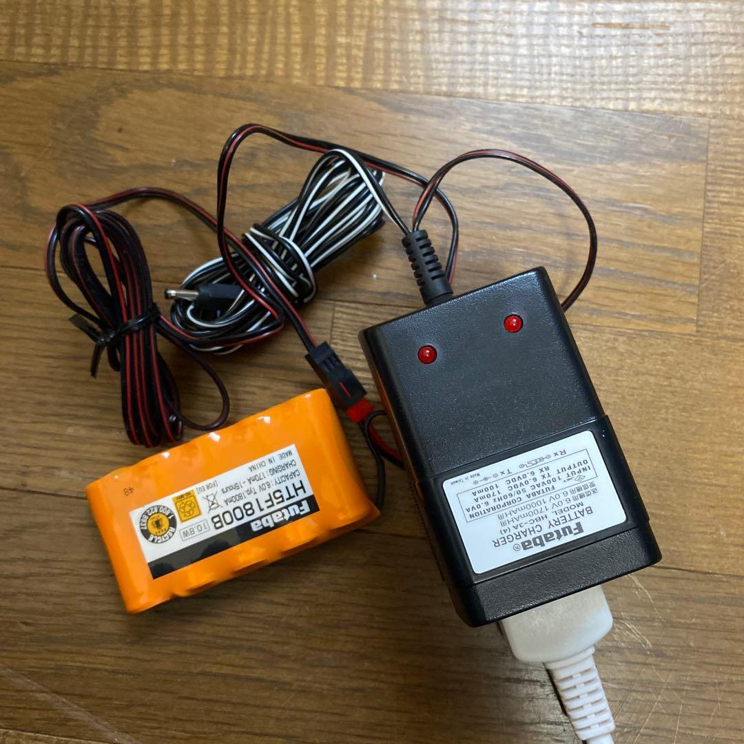 Futaba 10Ｊ 2.4GHz10ch プロポ+受信機+バッテリー＋充電器