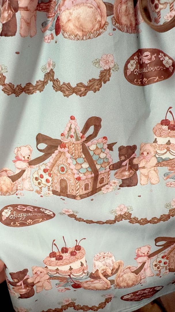 axes famme kawaii コラボ商品 お菓子の家柄ジャンスカ ミント