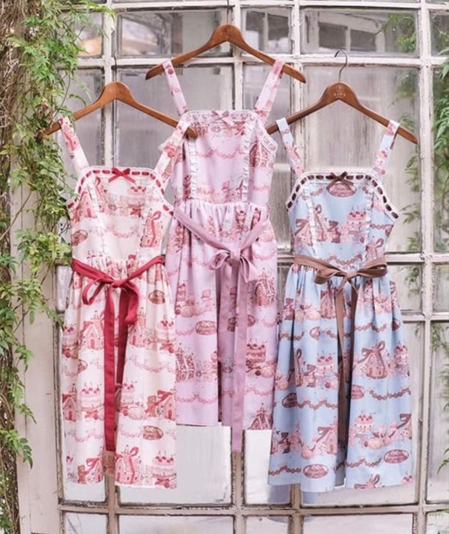axes famme kawaii コラボ商品 お菓子の家柄ジャンスカ ミント