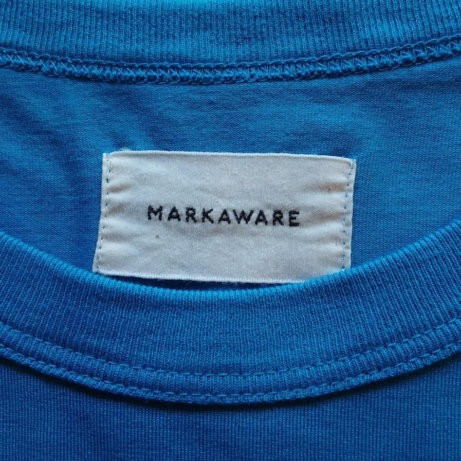 美品MARKAWAREオーガニックペルーピマ60/2天竺 コンフォートフィット