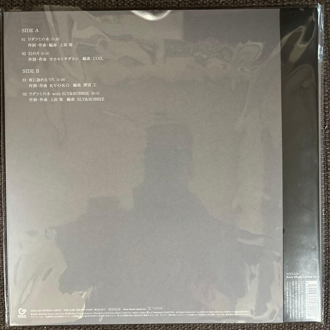 ⭐︎1st Press⭐︎ 元ちとせ /ワダツミの木　EP 新品未使用　（送料無料）