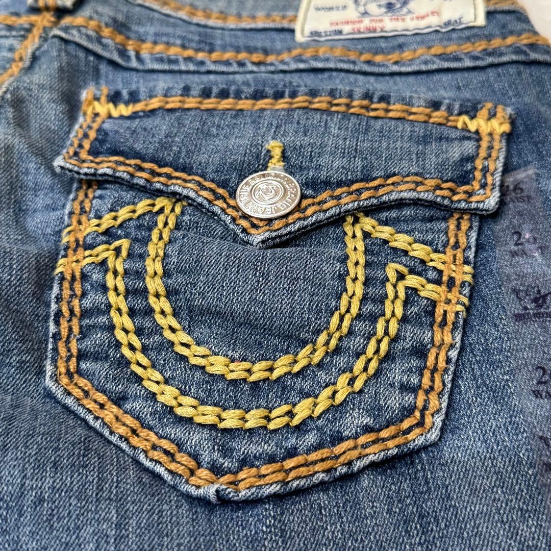 新品未使用 true religion スキニー 26インチ