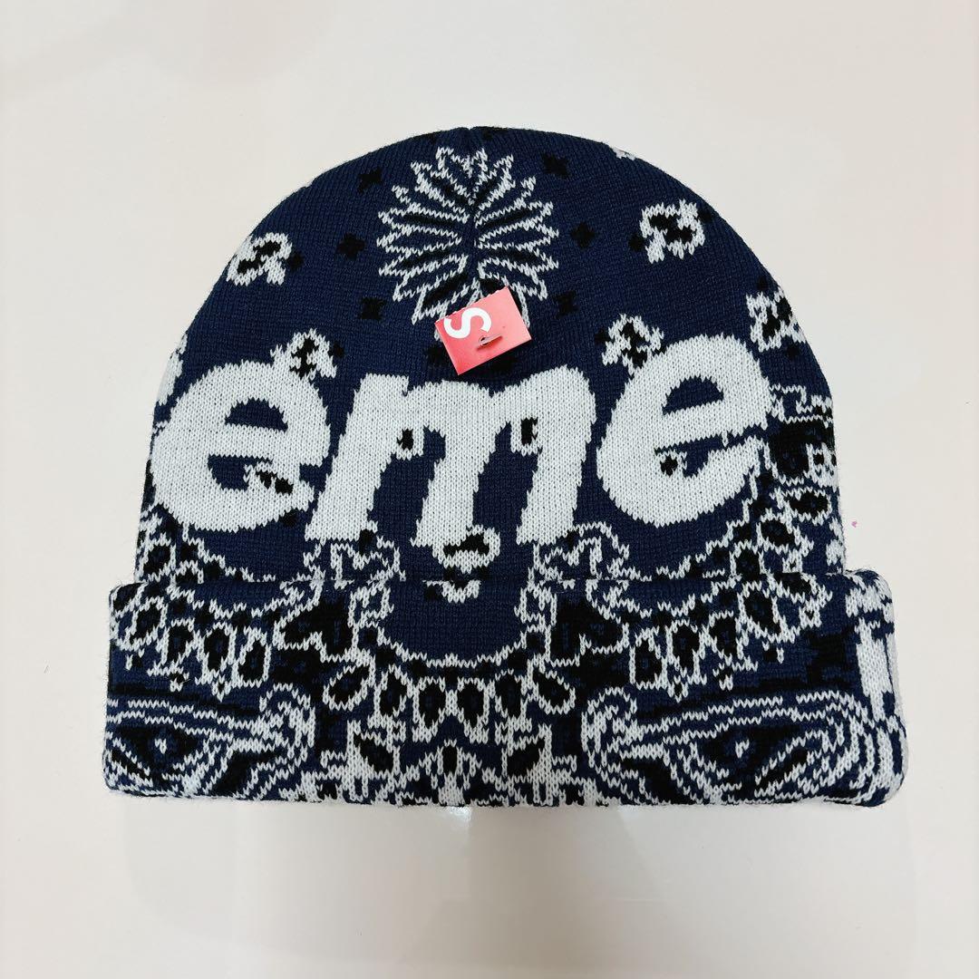 帽子 supreme Bandana Big Logo Beanie