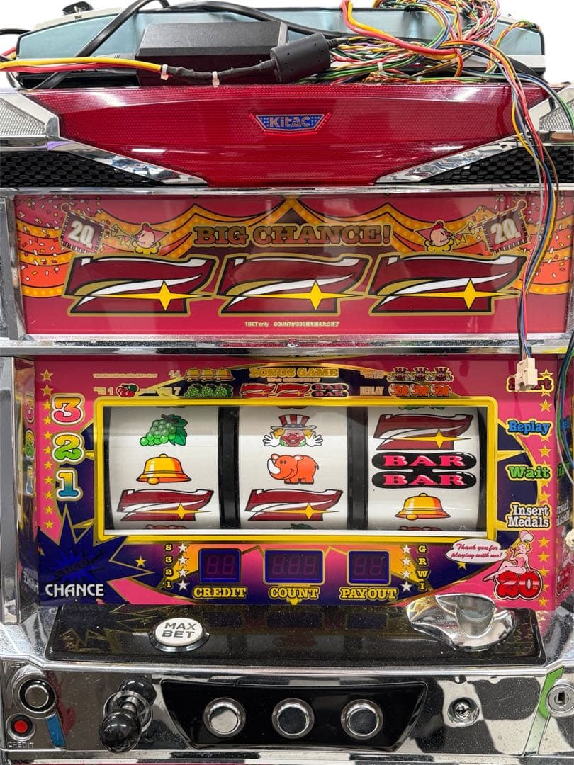 パチスロ実機　アイムジャグラーEX 20th anniversary 不要