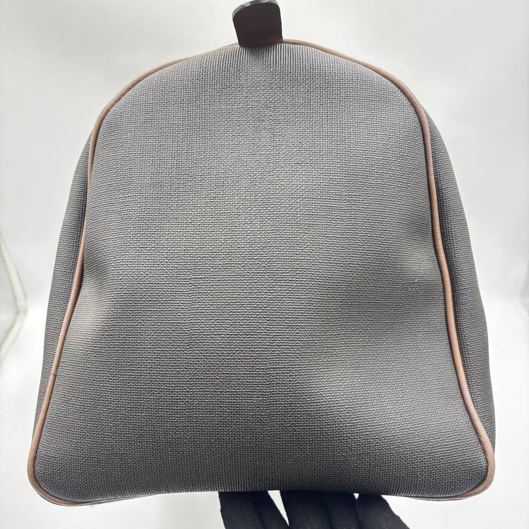 dunhill ダンヒル レザー PVC ボストンバッグ ハンドバッグ 大容量