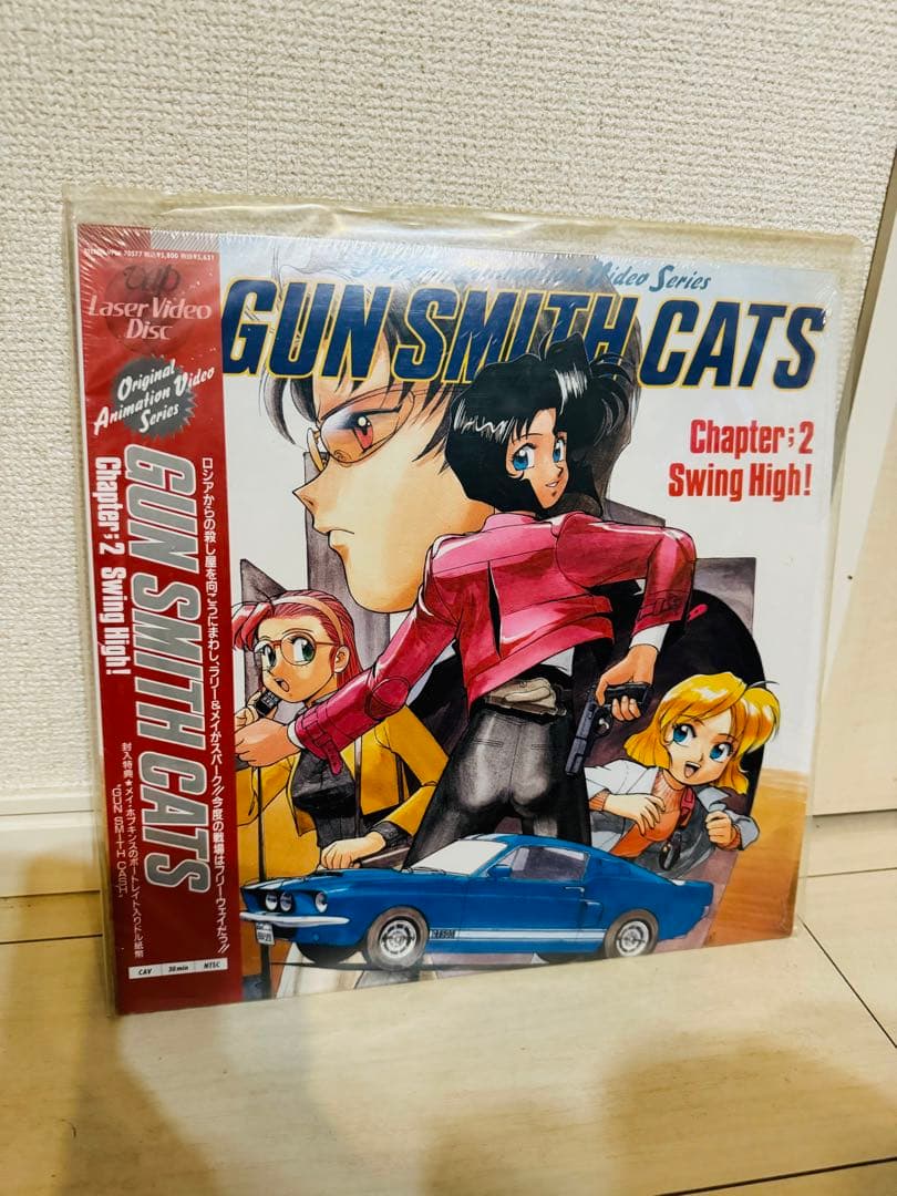 ⭐︎ディスク美品⭐︎LD GUN SMITH CATS 1〜3セット