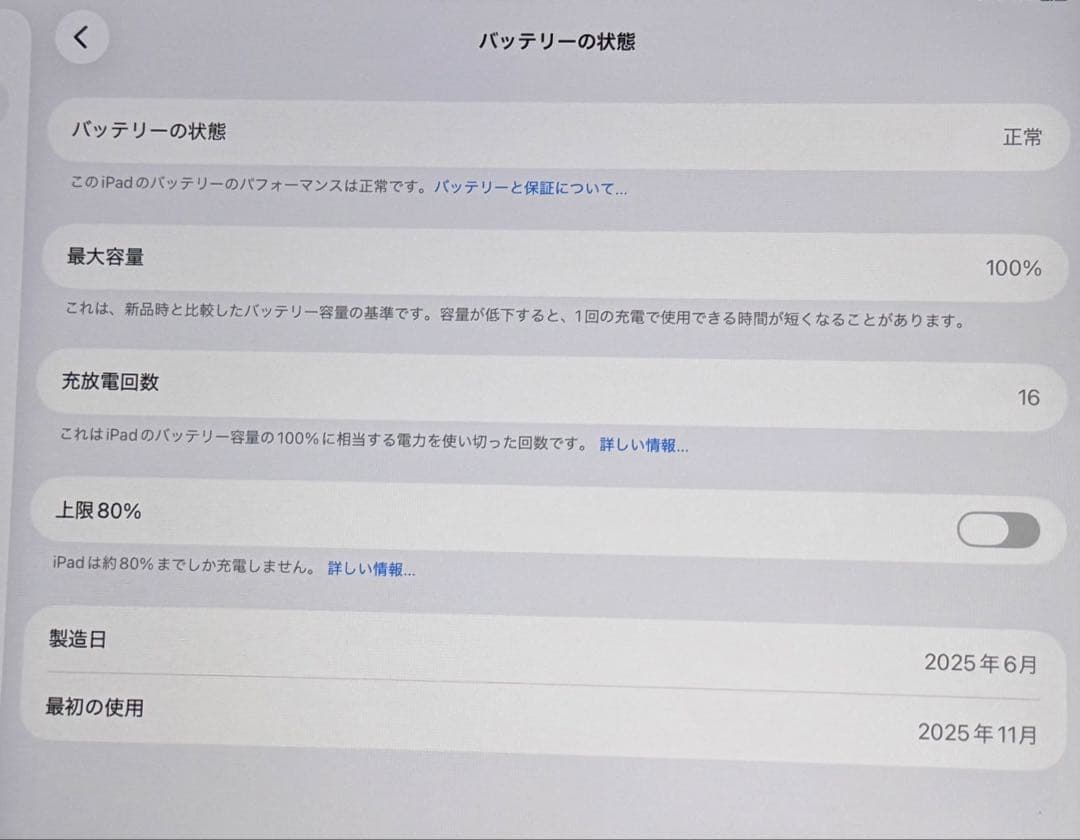 iPad 本体 A16 第11世代 128GB シルバー