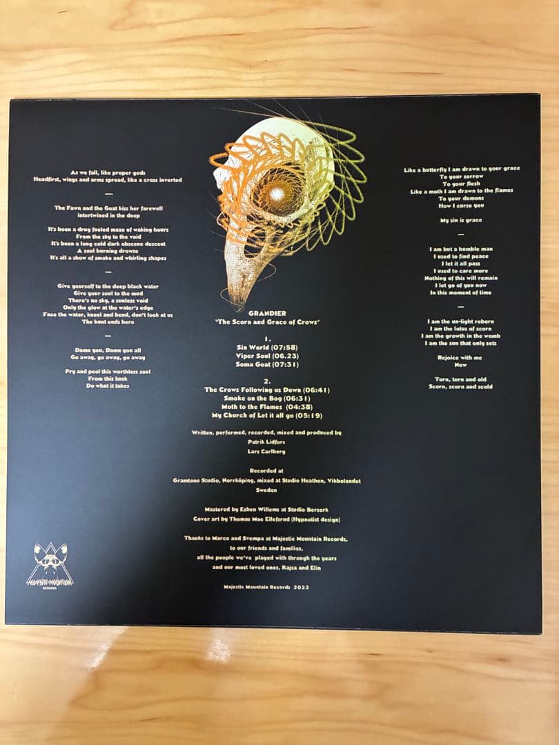 【LP】Grandier/The Scorn And Grace Of Crow