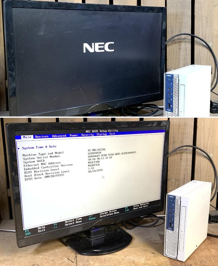 NEC 超小型/9世代/SSD/Win11 Pro 25H2/MKL31C-6