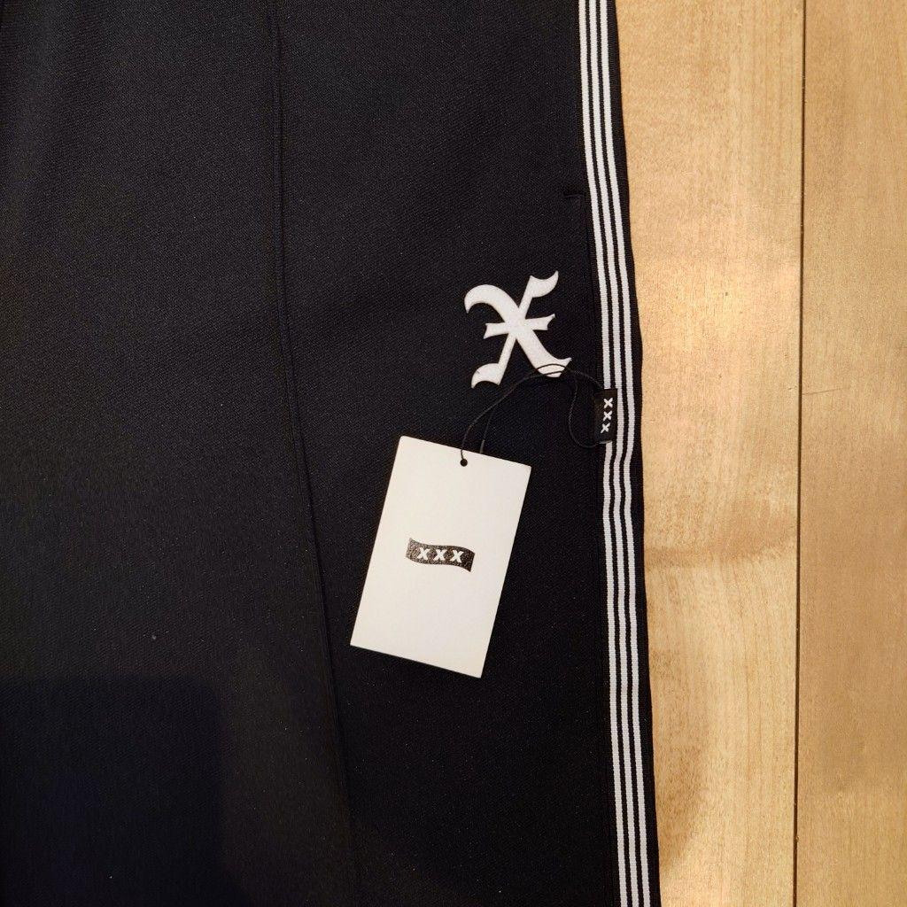 未使用品 GOD SELECTION XXX トラックパンツ サイドライン L