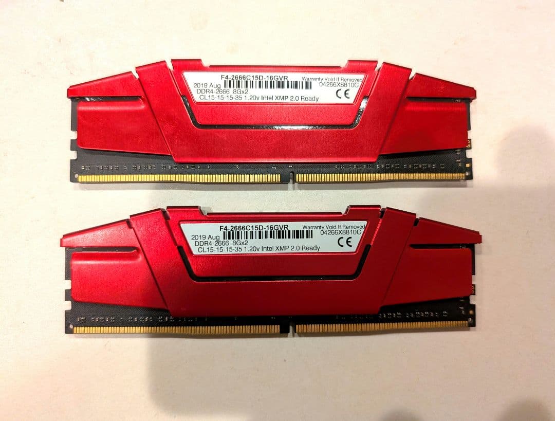 【3日間限定価格】G.Skill Ripjaws V 16GB (2x8GB)