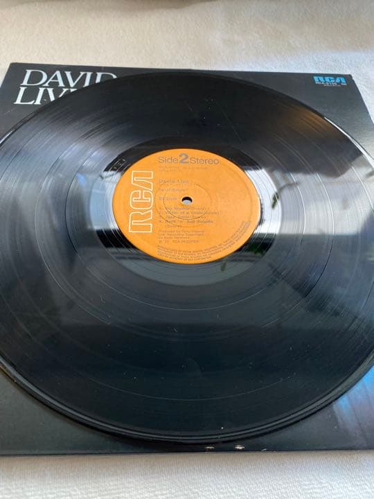 国内盤 David Bowie David Live LPレコード
