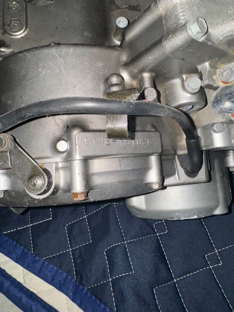 不動車　ホーネット250 MC31 エンジン本体