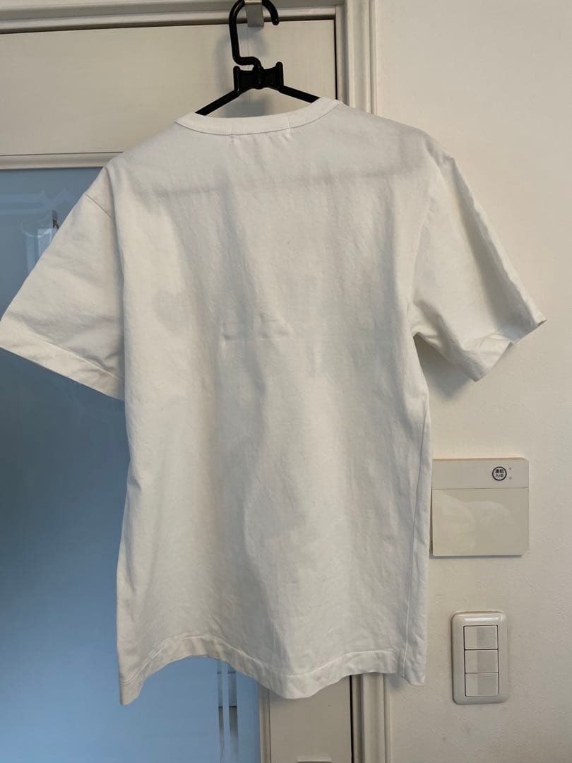 A BATHING APE × PLAY コムデギャルソン コラボ　Tシャツ L