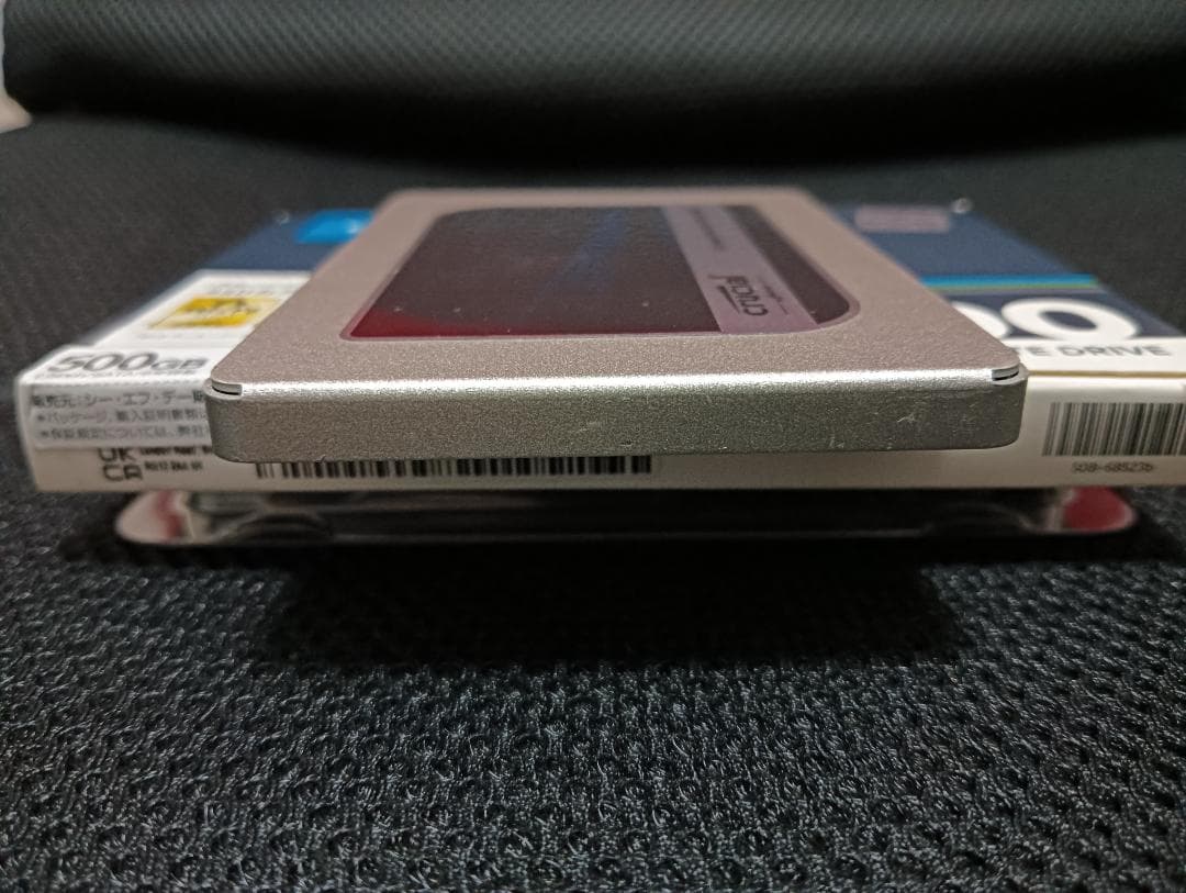 Crucial MX500 2.5インチ SSD 500GB