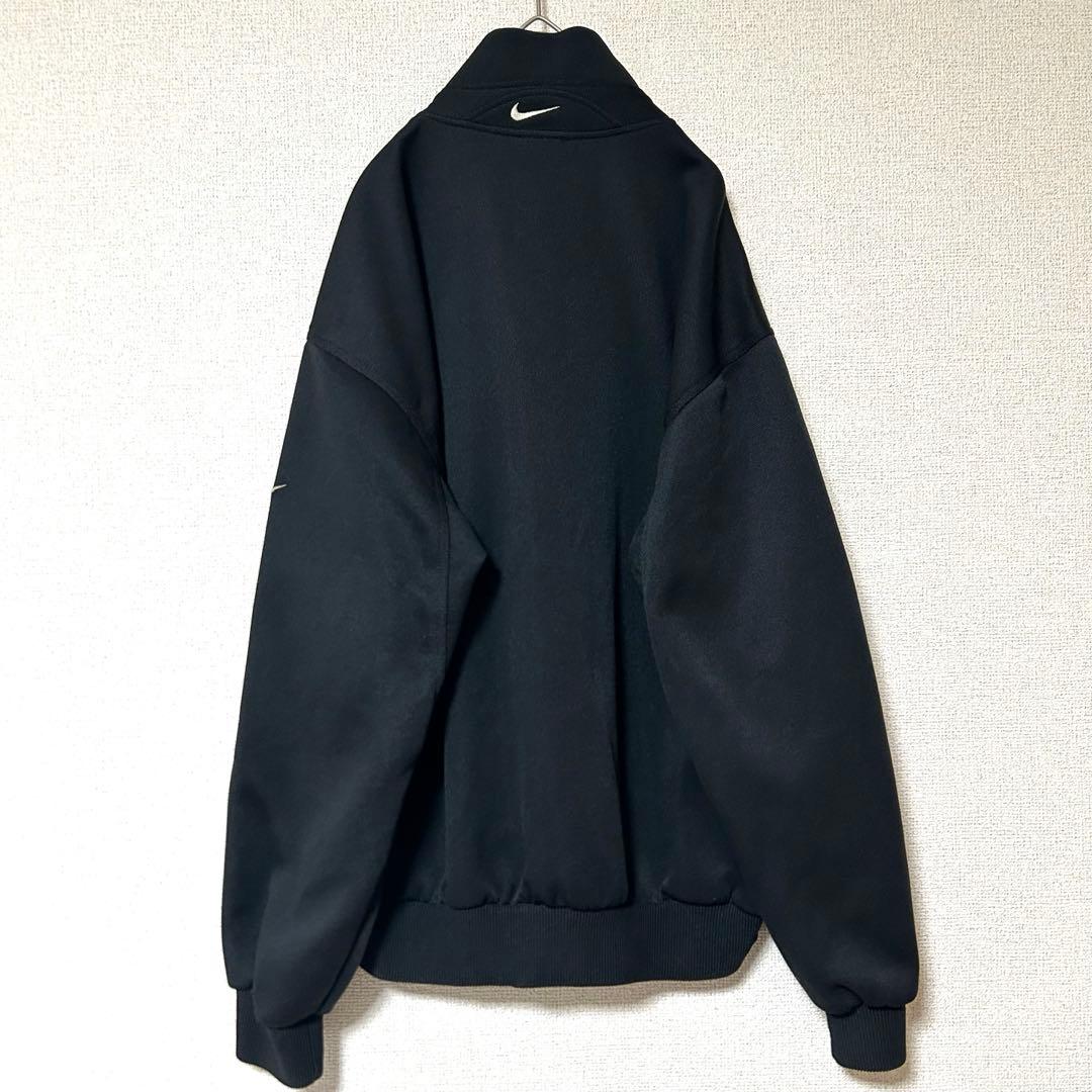 90's オールド ナイキ トラックジャケット 古着 NIKE 銀タグ 刺繍ロゴ
