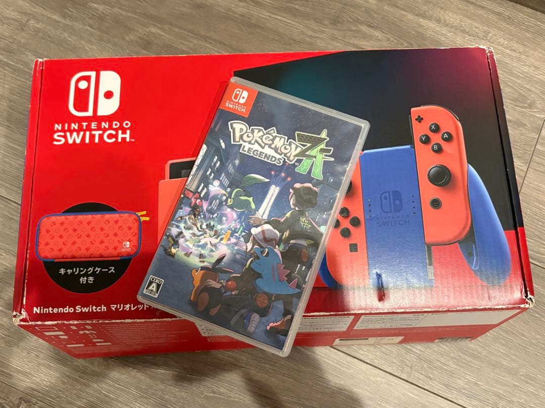 Nintendo Switch マリオレッド×ブルー、ポケモンレジェンズZA