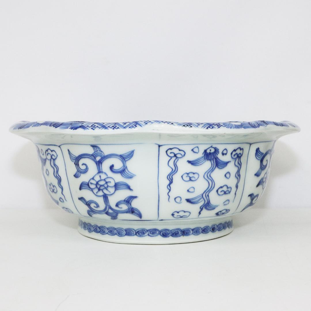 古伊万里 鉢 染付 呉須 大皿 大鉢