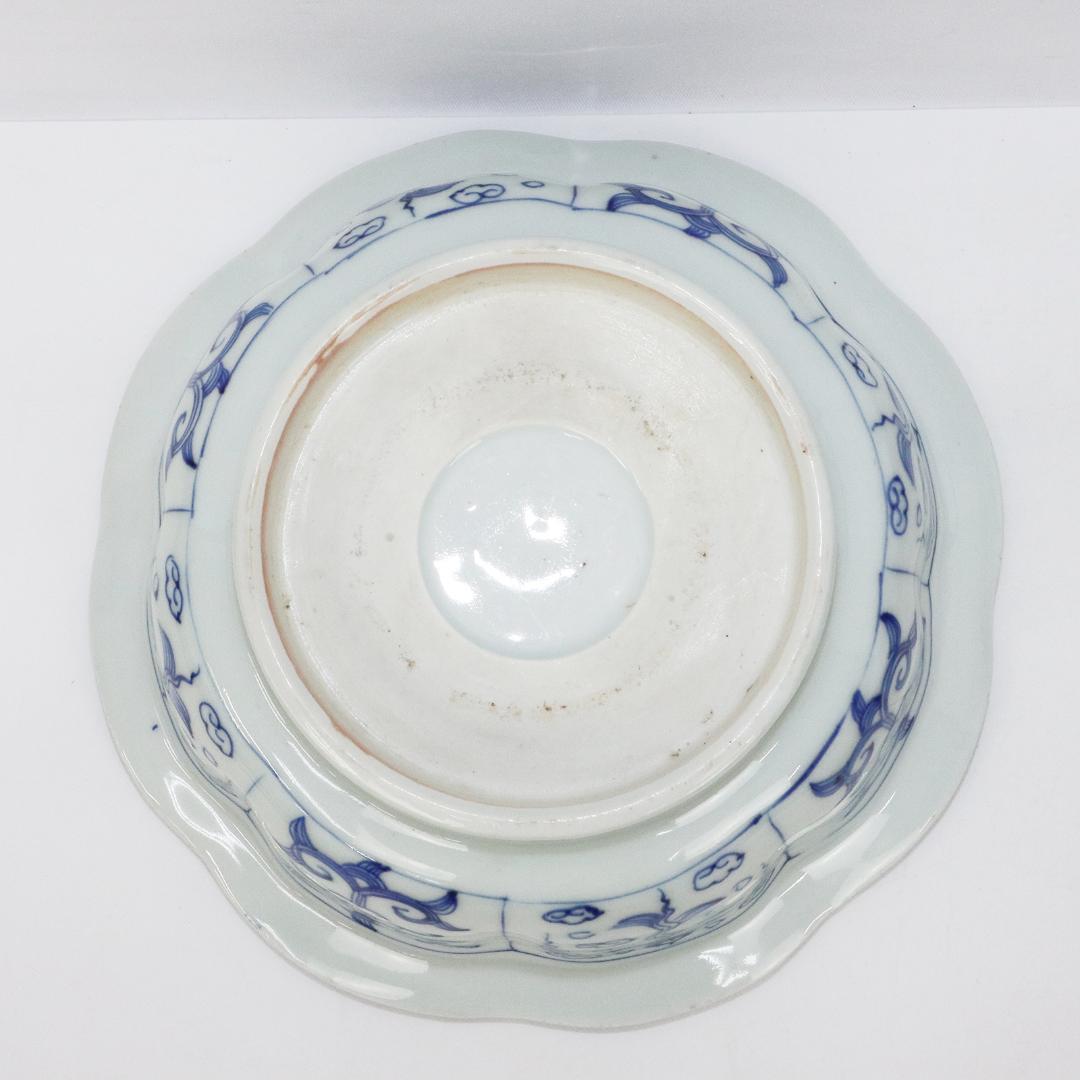 古伊万里 鉢 染付 呉須 大皿 大鉢