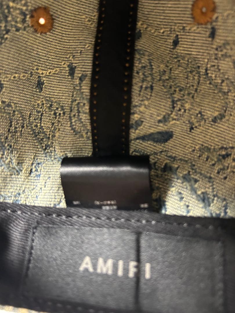 AMIRI デニムキャップ