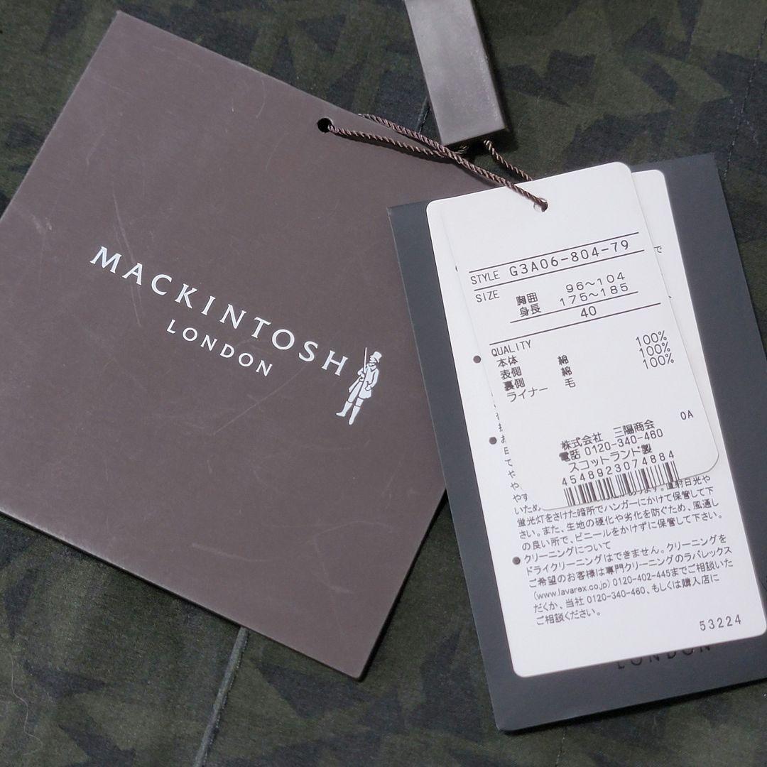 LEON掲載 定価20万 新品 マッキントッシュCHRYSTON ゴム引きコート