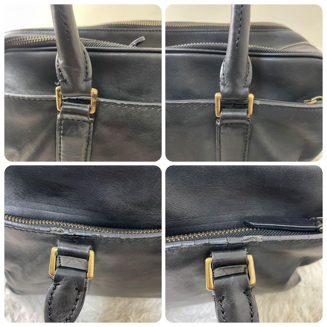 コーチ　COACH ボストンバッグ　ショルダーバッグ　2way ブラック　黒