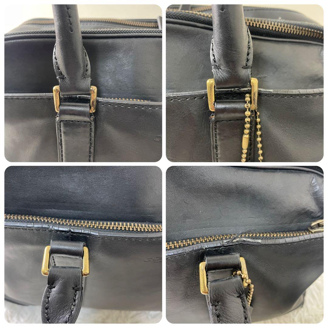 コーチ　COACH ボストンバッグ　ショルダーバッグ　2way ブラック　黒