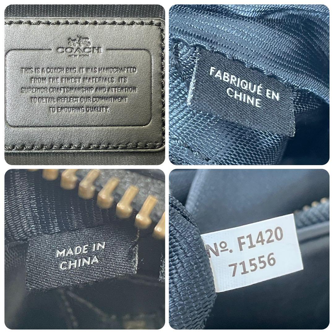 コーチ　COACH ボストンバッグ　ショルダーバッグ　2way ブラック　黒