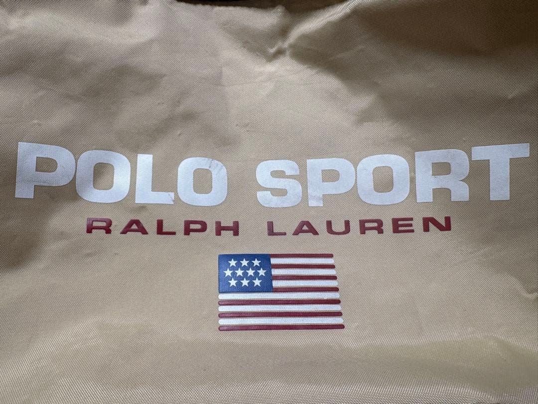 POLO SPORT ボストンバッグ ベージュ ラルフローレン