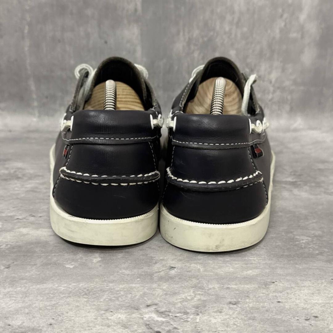 セバゴ SEBAGO US9 27cm レザー 本革 デッキシューズ ネイビー