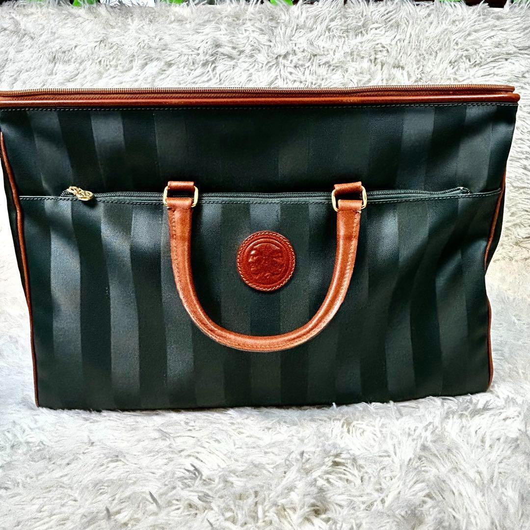 倉庫保管品✨フェンディ ペカン 2way ボストンバッグ ダレスバッグ グリーン